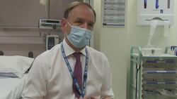 NHS chief Simon Stevens visits Coventry hospital News Clip