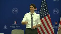 Justin Trudeau and Barack Obama | Arlington National Cemetery News Clip