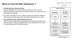 Design Microservices Architecture with Patterns and Principles - When to Use NoSQL Databases? Instructional Video