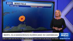 Hurricane Beryl storms through Caribbean with 155MPH winds News Clip