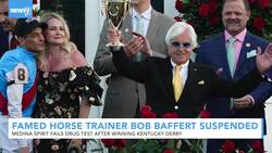 Kentucky Derby Winner Fails Drug Test, Trainer Suspended News Clip