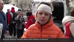 Russian missile attack kills dozens in Ukraine News Clip