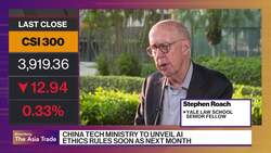 Roach Skeptical About China's Bet on Consumption Boost News Clip