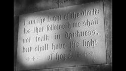 German Church Service Stock Footage