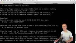 Linux Fundamentals - Arguments for Options Instructional Video