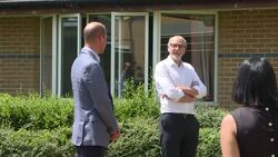 Prince William meeting coronavirus trial scientists in Oxford News Clip