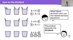 Explain where zero can be part of a multiplication or division expression and the impact it has Instructional Video