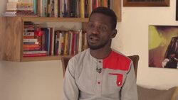 Interview with Ugandan Presidential candidate Bobi Wine News Clip