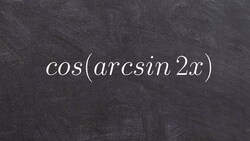 Composition of inverses using a triangle with variables Instructional Video