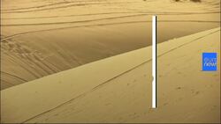 Watch: Why a Ukrainian desert is proving popular with tourists News Clip