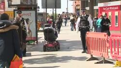 Police Officers in south London are paying special visits to the elderly and isolated News Clip