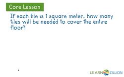 Finding Area in Real World Situations Instructional Video