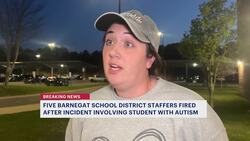 Barnegat School Board fires 5 staffers after child with autism was allegedly bound with tape News Clip