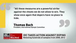 Athletes await test results from Olympics long passed News Clip