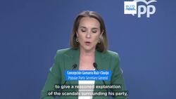 Spanish PM Pedro Sanchez suspends public duties to 'reflect' News Clip