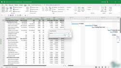 Microsoft Project 2021 From Beginners to Advanced - Find Schedule and Cost Issues Instructional Video
