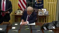 Trump Ends Birthright Citizenship With Executive Order News Clip