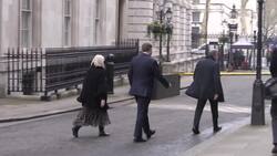 Conservative backbench 1922 committee leave Downing Street News Clip