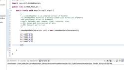 Core Java Programming Course- Linked Hash Set Instructional Video