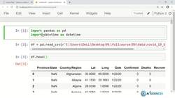 Data Science and Machine Learning (Theory and Projects) A to Z - Pandas for Data Manipulation and Understanding: Pandas Hands on COVID19 Data Bug Instructional Video