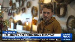 Halloween spending down this year, but retailers aren't spooked News Clip