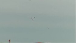 The Red Arrows perform at the event to commemorate the 75th anniversary of the D-Day landings News Clip