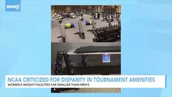 NCAA Criticized For Disparity In Tournament Amenities News Clip