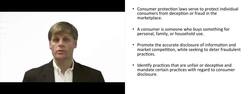 Consumer Protection Law Instructional Video