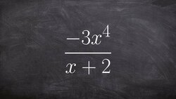 Dividing two polynomials using synthetic division Instructional Video