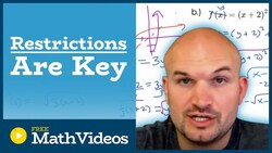 Find the Inverse Function with Restrictions Instructional Video