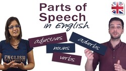 9 Parts of Speech in English - English Grammar Lesson Instructional Video