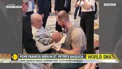 Pope Francis makes surprise visit to St. Peter’s Basilica after royal meeting News Clip