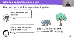Use knowledge of column addition to solve problems in a range of contexts Instructional Video