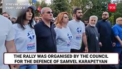 Armenia: Massive Protest In Yerevan Seeking Release Of 'Pro-Putin' Businessman; Moscow Mulls Assistance News Clip