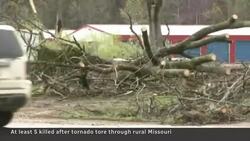 Huge storm system brings tornadoes to U.S. Midwest, South News Clip