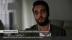 Afghans trying to come to Canada stuck in limbo News Clip