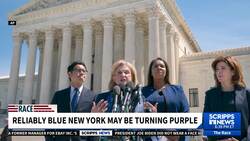 Reliably blue state NYC could be turning purple News Clip