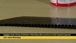 Amazon agrees to stop selling machetes to Manitoba customers News Clip