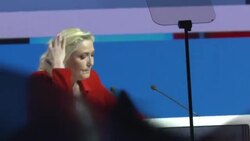 CLEAN : France's Le Pen promises a "referendum on immigration" News Clip
