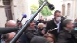 CLEAN : French far-right Eric Zemmour wanders the streets of Marseille News Clip