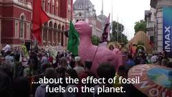 Extinction Rebellion demonstrators target Science Museum over Shell sponsorship News Clip