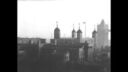 Ships on the Thames, The Tower of London, and Tower Bridge in London News Clip