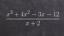 How to divide polynomials using long division Instructional Video