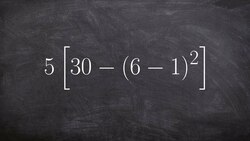 Using order of operations by following PEMDAS - Online Tutor Instructional Video