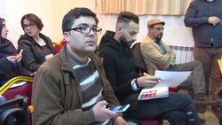 CLEAN : Algerian presidential candidate Mihoubi presents his campaign program News Clip