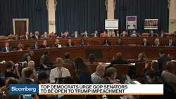 Senate Democrats Demand White House Testimony on Trump Impeachment News Clip