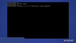 Docker Certified Associate Certification Training Course - Demo: Create Bind Mount Directory Instructional Video