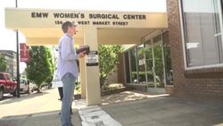 CLEAN : The daily face off outside a Kentucky clinic amid tense US abortion debate News Clip