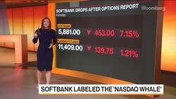 SoftBank Shares Tumble With Son’s Foray Into Options Trading News Clip