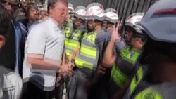 CLEAN : Brazil Bolsonaro attends the 30th "March for Jesus" in Sao Paulo News Clip